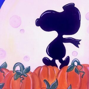 Great Pumpkin paint and sip
