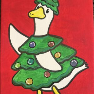 Christmas, Goose paint and sip